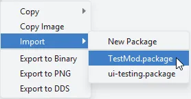Context Menu