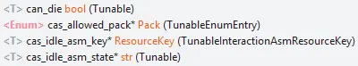 Tuning Types