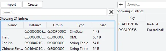 String Table